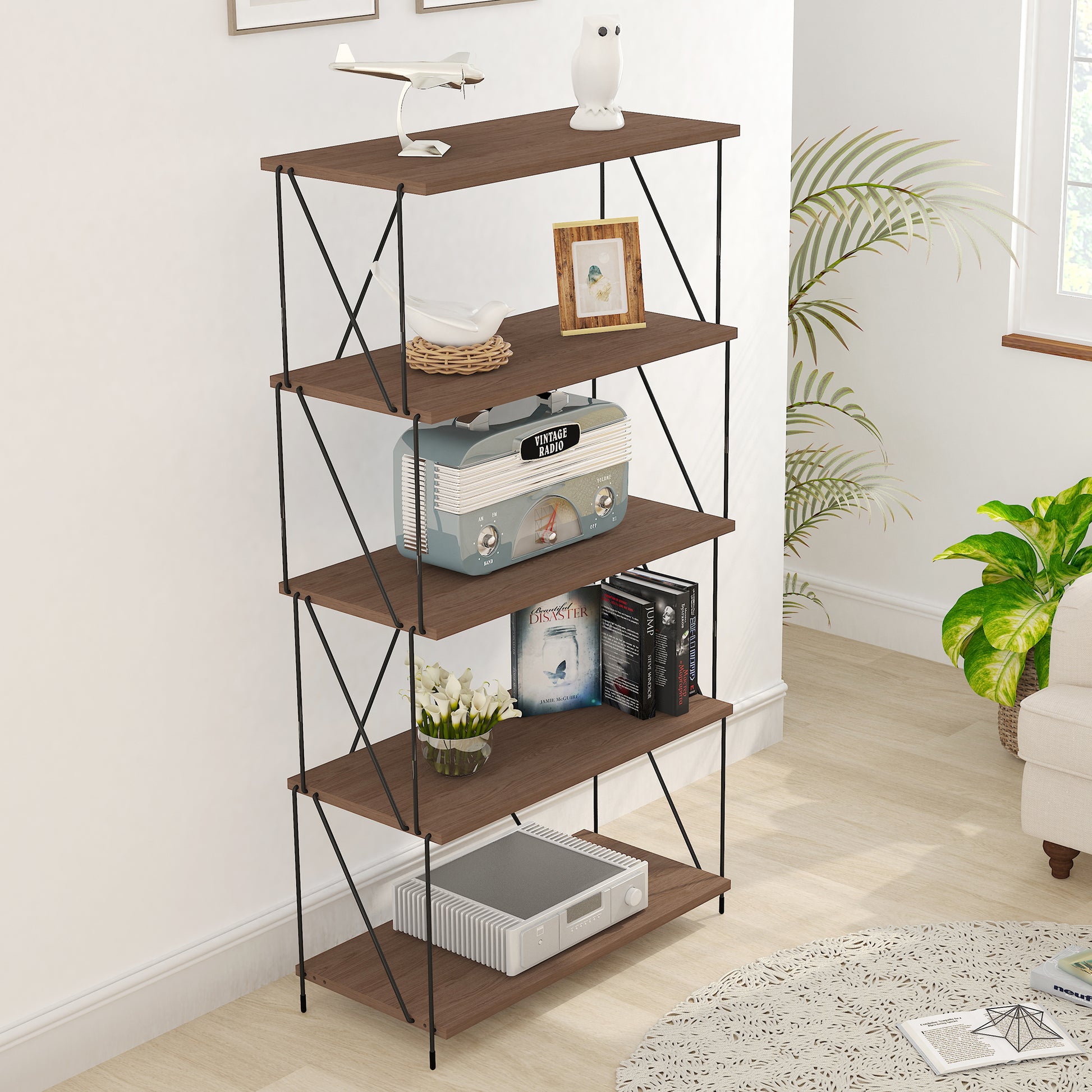 5 Tier Level Up Wire Cabinet 600