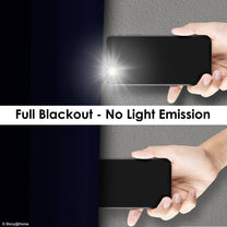 2 Pcs Grey Blackout Faux Silk Room Darkening Window/Door/Long Door Curtains