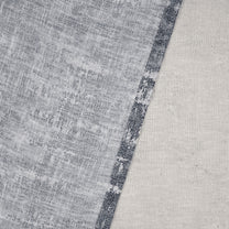 2 Pcs Grey & Ivory Sheer Window / Door / Semi Long Door/ Long Door Curtains