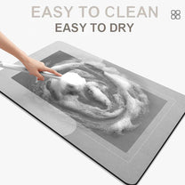 Story@Home Charcoal Grey Enmore Runner Mat