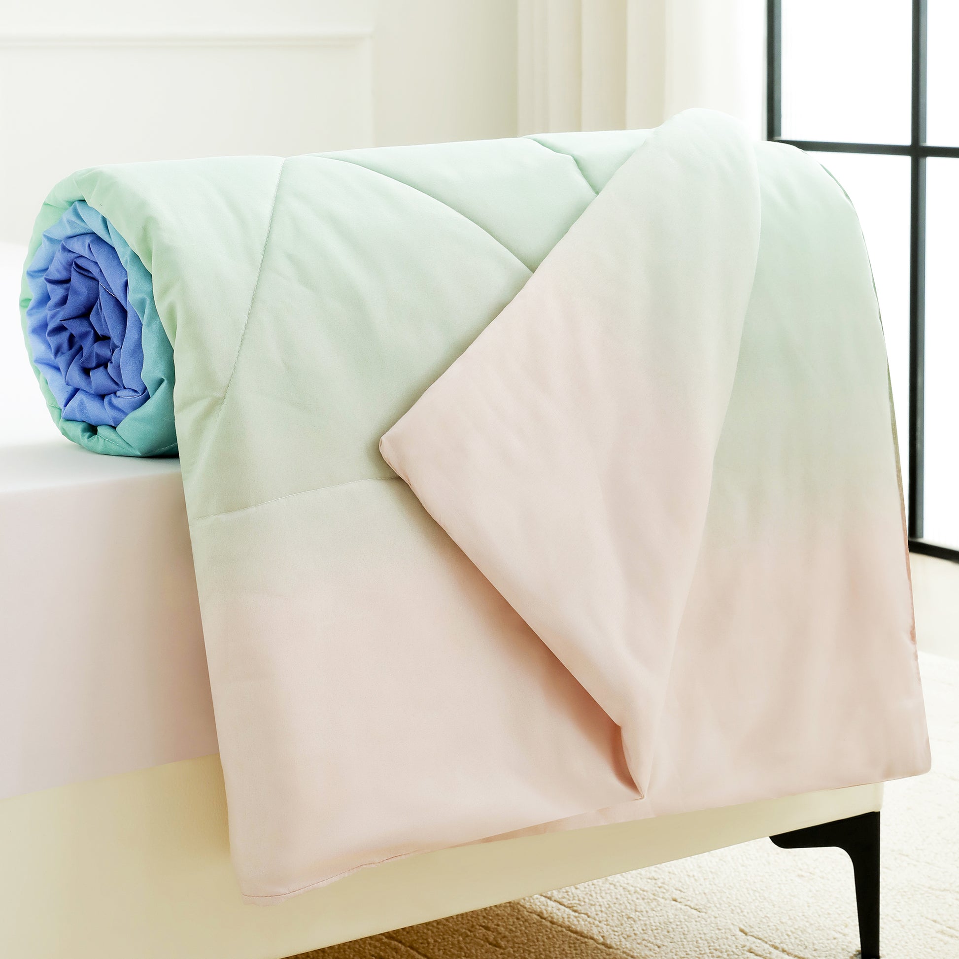 Ombre Microfiber Double Comforter