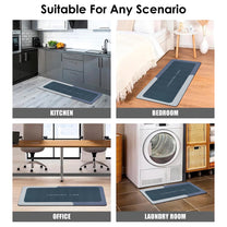 Story@Home Ash Grey Enmore Runner Mat