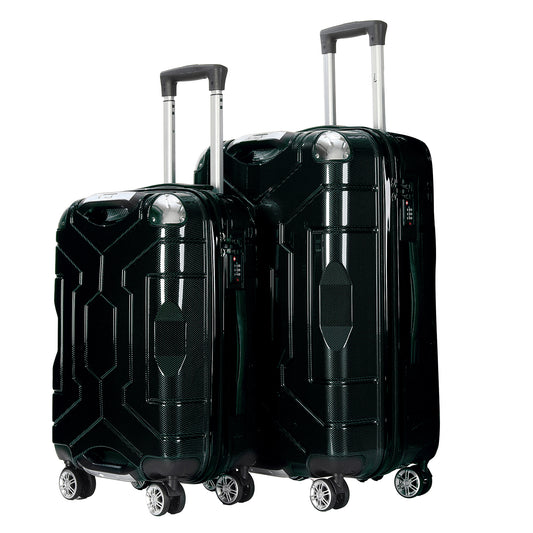 Story@home Dark Green Combo Small and Medium Trolley Bag