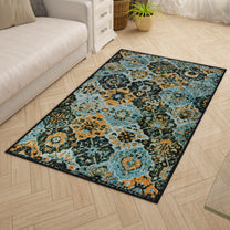 Ethnic Grunge Pattern Multicolor Rustico Rug/Carpet
