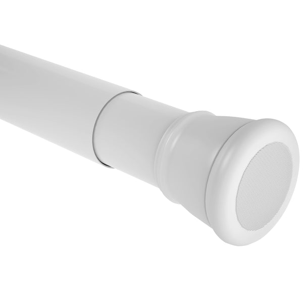 Adjustable Shower Rod Wht Modern Simple Lightweight Adjustable Extendable Stable Shower rod - Wh ...