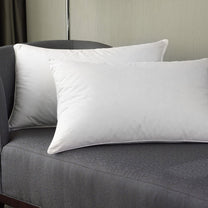 White Premium Quality Microfibre Pillows Set of 2