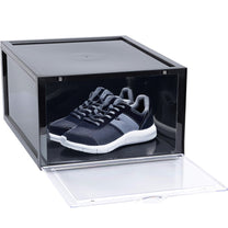 Story@Home Black Stackable Sneaker Box For Storing Sneakers Shoes Footwear