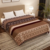 Finley 300 GSM Brown Double Size Blanket