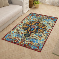 Ethnic Grunge Pattern Multicolor Rustico Rug/Carpet
