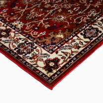 Pink Ethnic Innovia Rug/Carpet with Anti Skid Backing