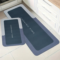 Story@Home Ash Grey Enmore Runner Mat