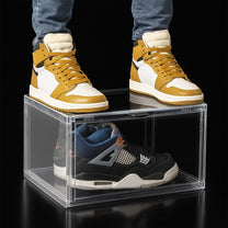 Story@Home Transparent Stackable Sneaker Box For Storing Sneakers Shoes Footwear
