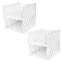 Story@Home White Pack of 4 Foldable Shirt Stacker Box