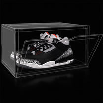 Story@Home Transparent Stackable Sneaker Box For Storing Sneakers Shoes Footwear