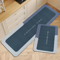Story@Home Ash Grey Enmore Runner Mat