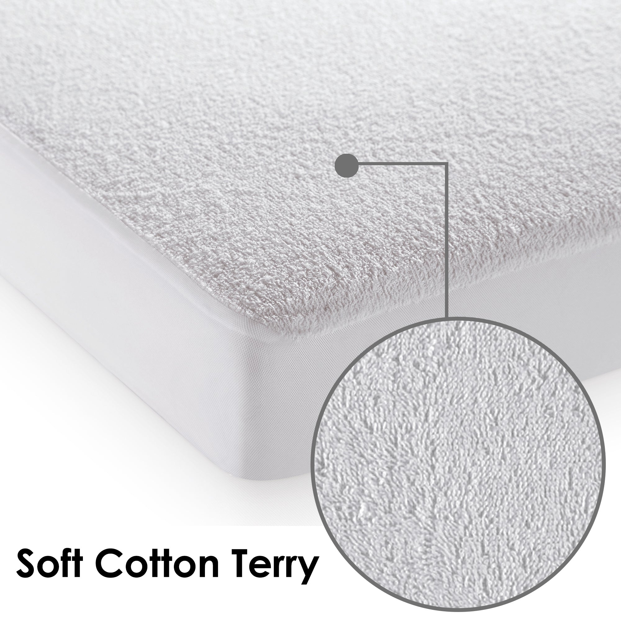 Story@Home Terry 100% Waterproof and Dustproof Premium Single / Double / King Size Mattress Protector