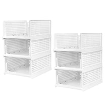 Story@Home White Pack of 6 Foldable Shirt Stacker Box