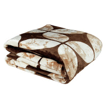 Finley 300 GSM Beige Geometric Single Size Blanket