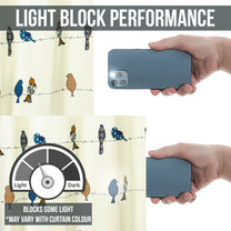 2 Pcs 300GSM Mustard Bohemian Cotton Canvas Curtain Window/Door/Semi Long Door/Long Door Curtains