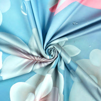 Story@Home Treedee 240 TC Pink & Blue Double Size Dolphins Bedsheet With 2 Pillow Cover
