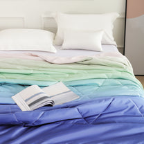 Ombre Microfiber Double Comforter