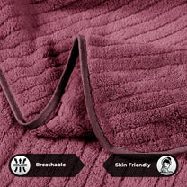 Story@Home 2 Units Microfiber Men Bath Towels - Pink