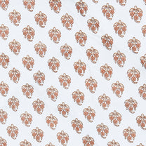 180 GSM Cream Floral  Microfiber Fusion Reversible Double / Single Comforter