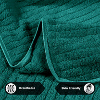 Story@Home 4 Units Microfiber Hand Towels - Green