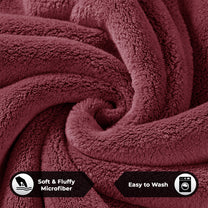 Story@Home 2 Units Microfiber Men Bath Towels - Pink