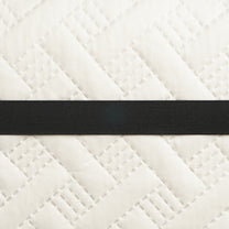 Sofa Throw Cover Combo – 2 Pcs 1 Seater and 1 Pc 3 Seater Off White Solid Pattern with Pocket by Story@Home