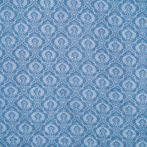 180 GSM Light Blue & Pink Floral Microfiber Fusion Reversible Double Comforter