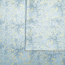 2 Pcs Blackout Foil Light Grey & Golden Splatter Window/Door/Semi Long Door/Long Door Curtains