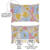 Arena 186 TC Beige Queen Size Fitted Bedsheet With 2 Pillow Cover
