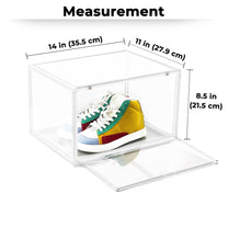 Story@Home Transparent Stackable Sneaker Box For Storing Sneakers Shoes Footwear