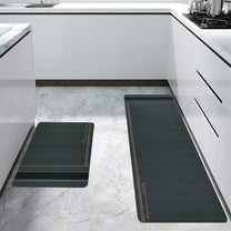Story@Home Charcoal Grey Enmore Runner Mat