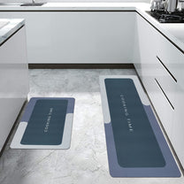 Story@Home Ash Grey Enmore Runner Mat