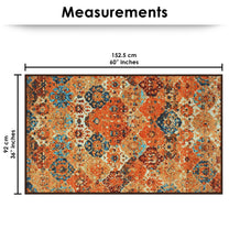 Ethnic Grunge Pattern Multicolor Rustico Rug/Carpet