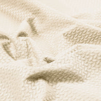 2 Pcs Cream Sheer Transparent Linen Sheer Window | Door | Semi Long Door | Long Door Curtains