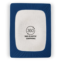 Story@Home Royal Blue Terry 100% Waterproof and Dustproof Premium Single / Double Size Mattress Protector