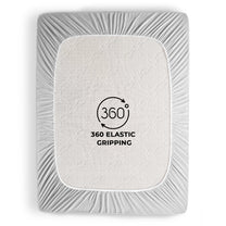 Story@Home Light Grey Terry 100% Waterproof and Dustproof Premium Single / Double Size Mattress Protector