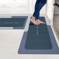 Story@Home Ash Grey Enmore Runner Mat