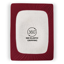 Story@Home Maroon Terry 100% Waterproof and Dustproof Premium Single / Double Size Mattress Protector