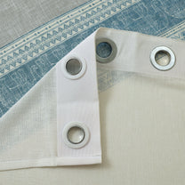 2 Pcs White & Ivory Sheer Window / Door / Semi Long Door/ Long Door Curtains