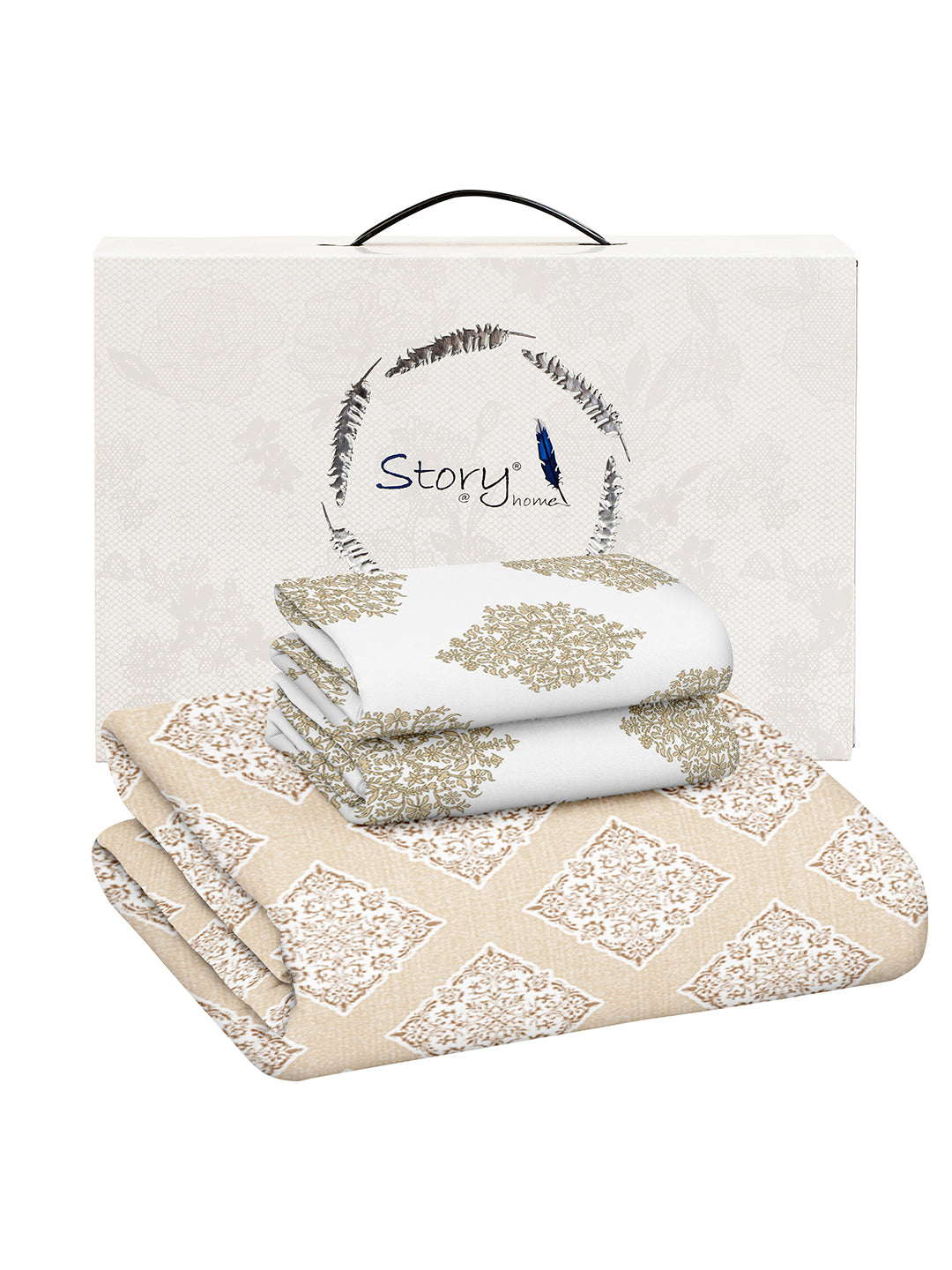 Bedsheet set with gift box