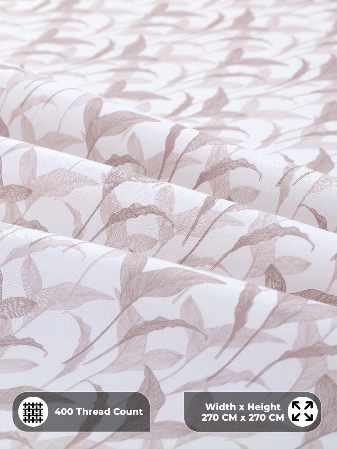 400 thread count sateen cotton close-up
