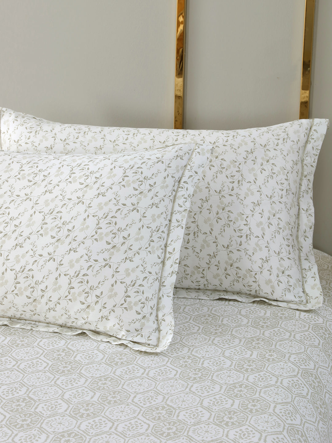 Matching pillow covers
