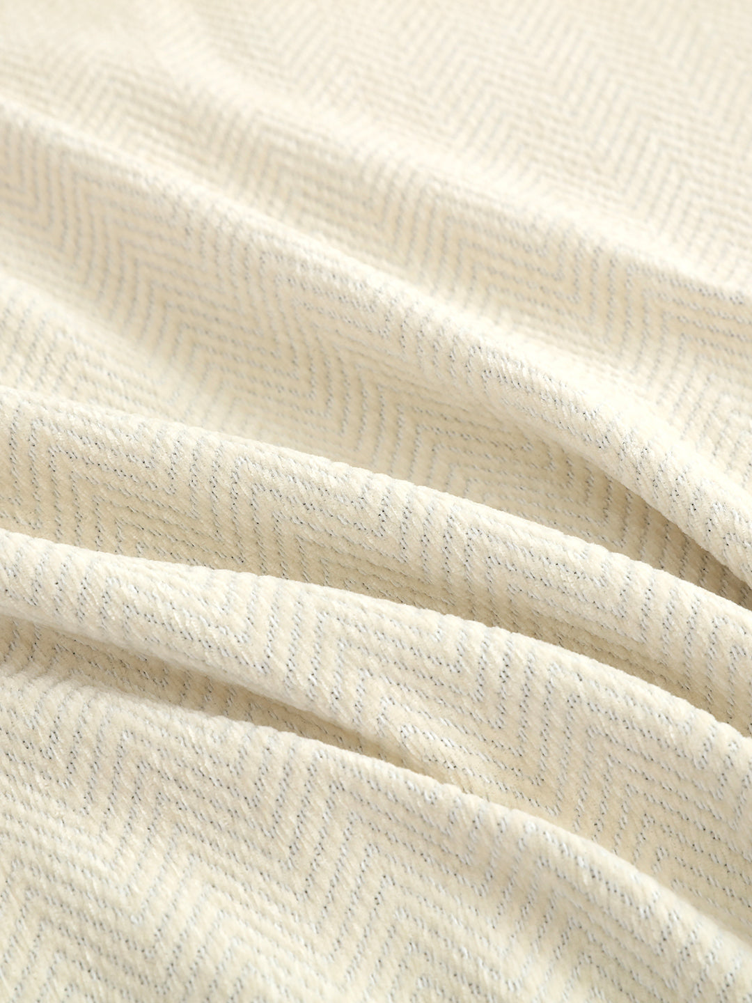 Chenille texture close-up