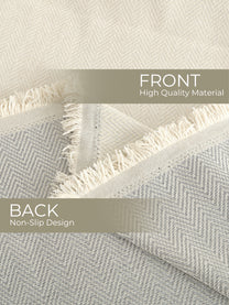 Front and non-slip back