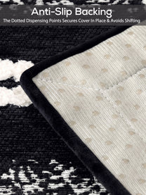 Dotted anti-slip backing