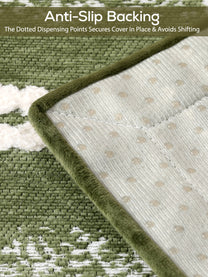 Dotted anti-slip backing